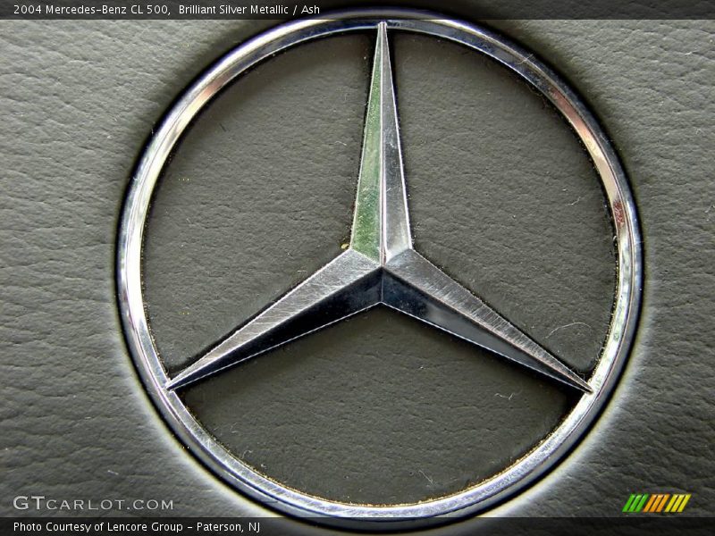 Brilliant Silver Metallic / Ash 2004 Mercedes-Benz CL 500