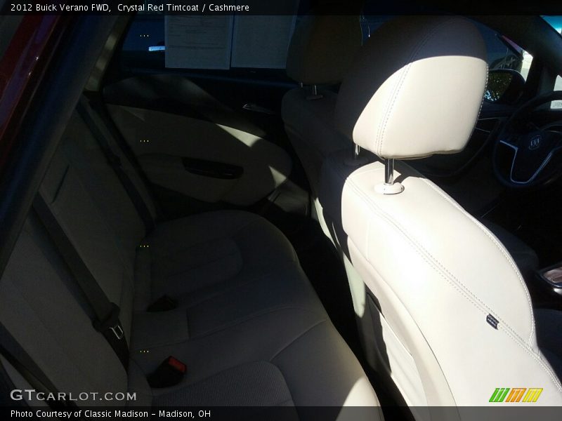Crystal Red Tintcoat / Cashmere 2012 Buick Verano FWD