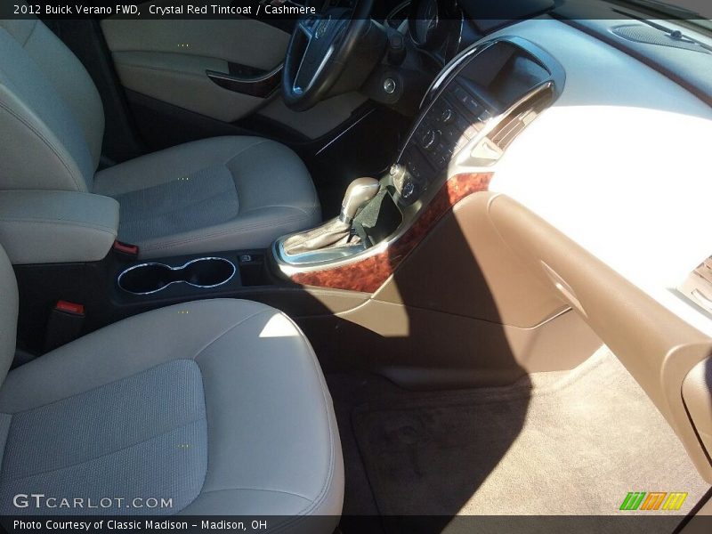Crystal Red Tintcoat / Cashmere 2012 Buick Verano FWD