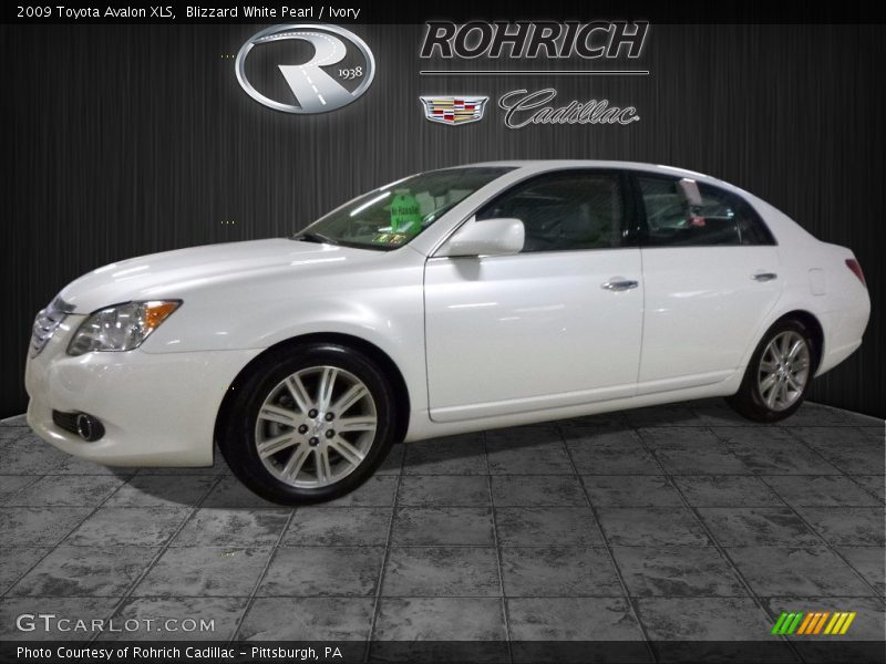 Blizzard White Pearl / Ivory 2009 Toyota Avalon XLS
