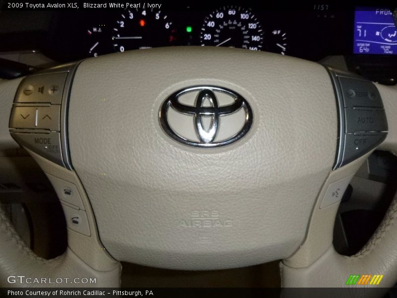 Blizzard White Pearl / Ivory 2009 Toyota Avalon XLS
