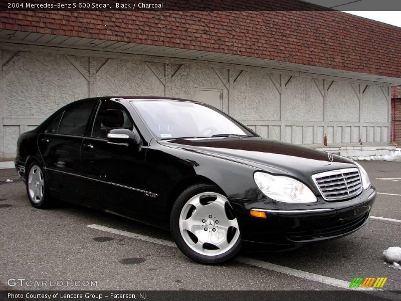 Black / Charcoal 2004 Mercedes-Benz S 600 Sedan