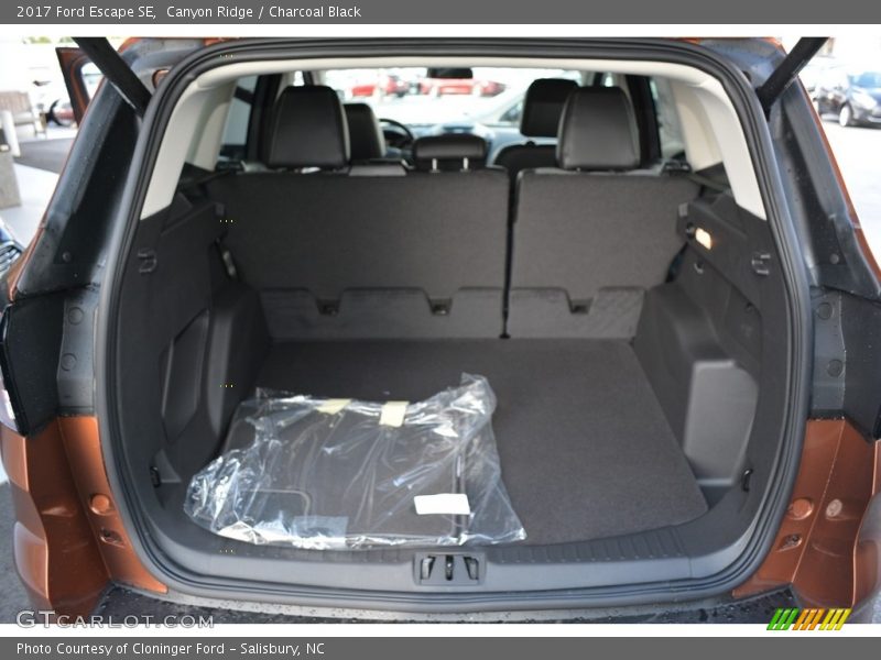 Canyon Ridge / Charcoal Black 2017 Ford Escape SE