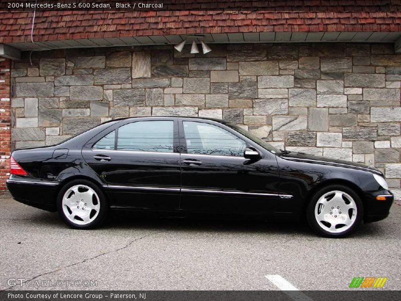 Black / Charcoal 2004 Mercedes-Benz S 600 Sedan
