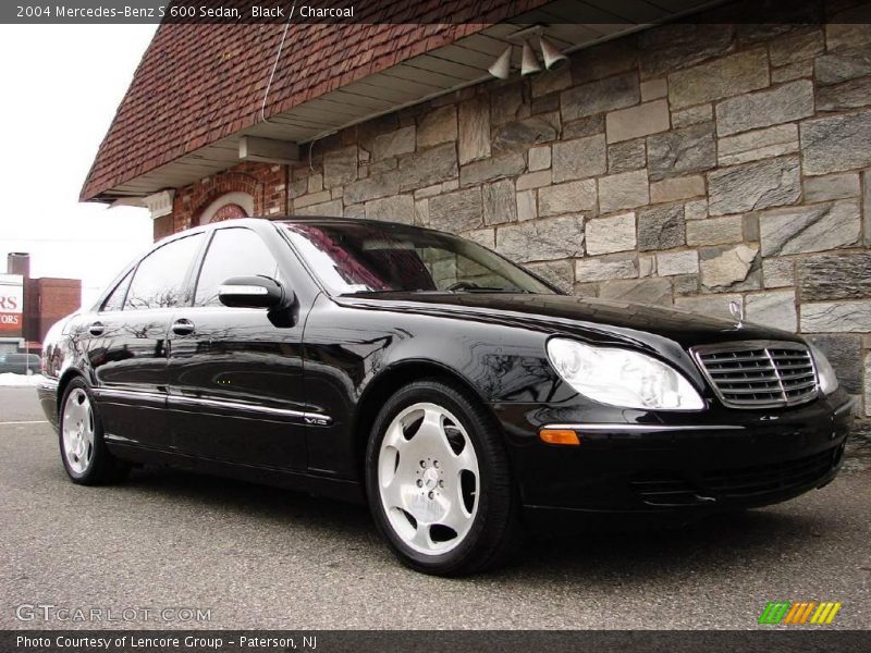 Black / Charcoal 2004 Mercedes-Benz S 600 Sedan