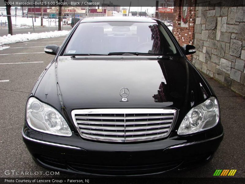 Black / Charcoal 2004 Mercedes-Benz S 600 Sedan