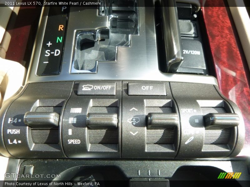 Starfire White Pearl / Cashmere 2011 Lexus LX 570