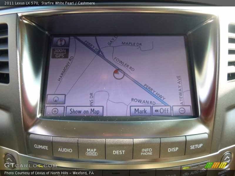 Starfire White Pearl / Cashmere 2011 Lexus LX 570