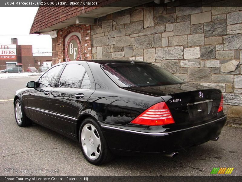 Black / Charcoal 2004 Mercedes-Benz S 600 Sedan