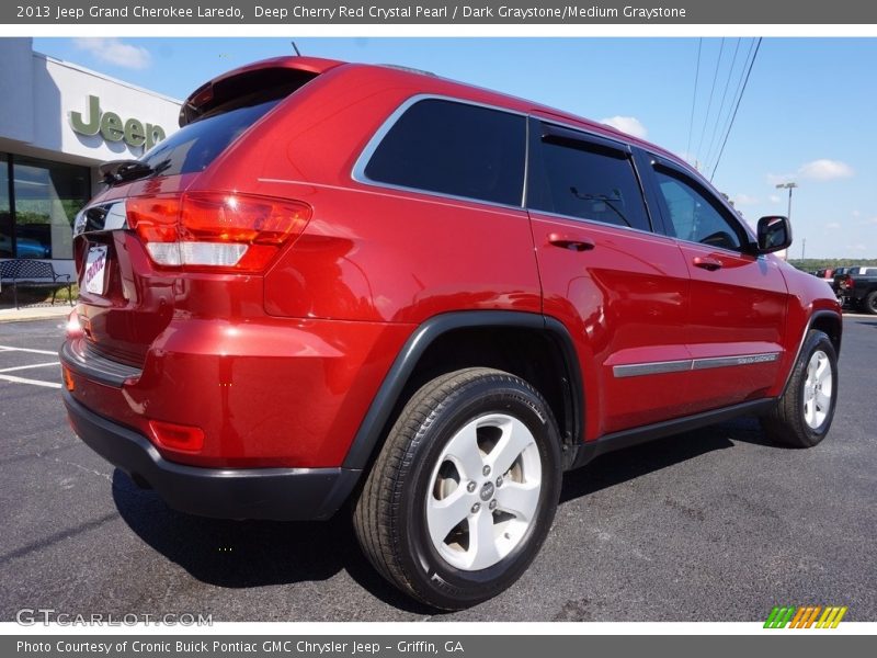 Deep Cherry Red Crystal Pearl / Dark Graystone/Medium Graystone 2013 Jeep Grand Cherokee Laredo
