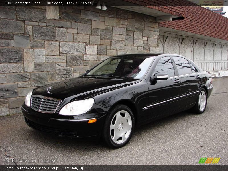 Black / Charcoal 2004 Mercedes-Benz S 600 Sedan