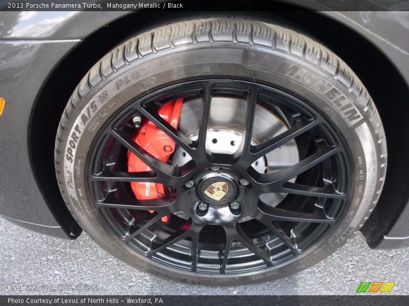 Mahogany Metallic / Black 2013 Porsche Panamera Turbo
