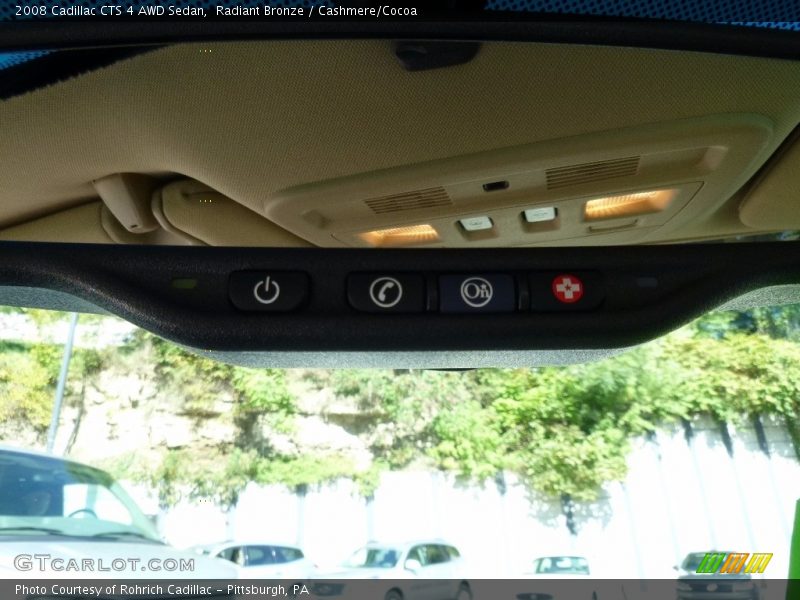 Radiant Bronze / Cashmere/Cocoa 2008 Cadillac CTS 4 AWD Sedan