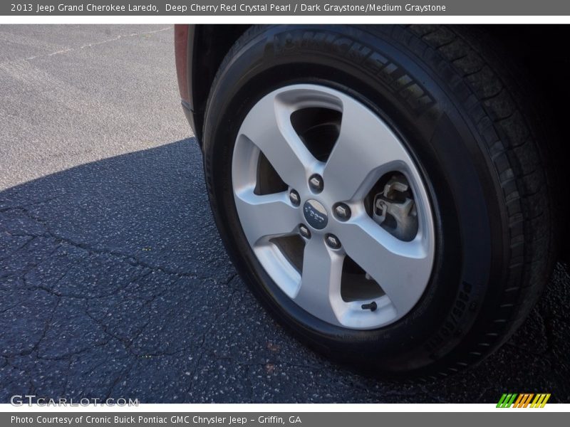 Deep Cherry Red Crystal Pearl / Dark Graystone/Medium Graystone 2013 Jeep Grand Cherokee Laredo