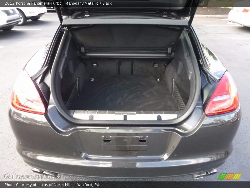 Mahogany Metallic / Black 2013 Porsche Panamera Turbo