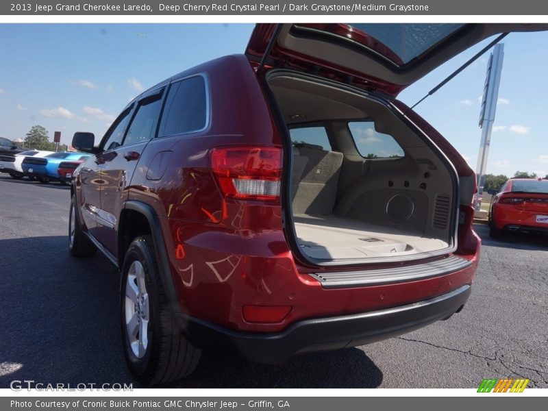 Deep Cherry Red Crystal Pearl / Dark Graystone/Medium Graystone 2013 Jeep Grand Cherokee Laredo