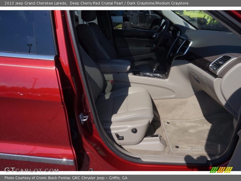 Deep Cherry Red Crystal Pearl / Dark Graystone/Medium Graystone 2013 Jeep Grand Cherokee Laredo