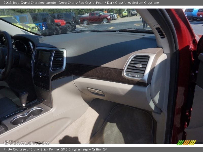 Deep Cherry Red Crystal Pearl / Dark Graystone/Medium Graystone 2013 Jeep Grand Cherokee Laredo
