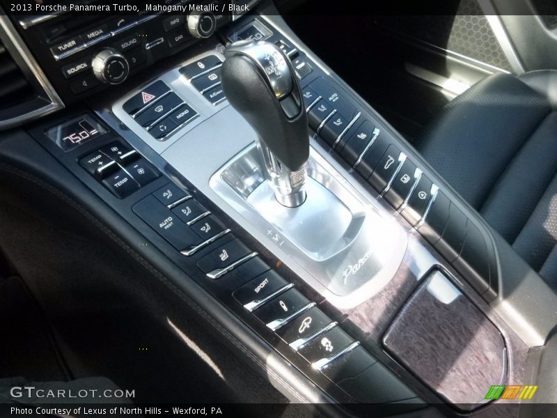 Mahogany Metallic / Black 2013 Porsche Panamera Turbo