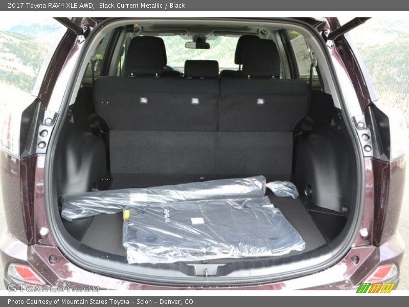 Black Current Metallic / Black 2017 Toyota RAV4 XLE AWD