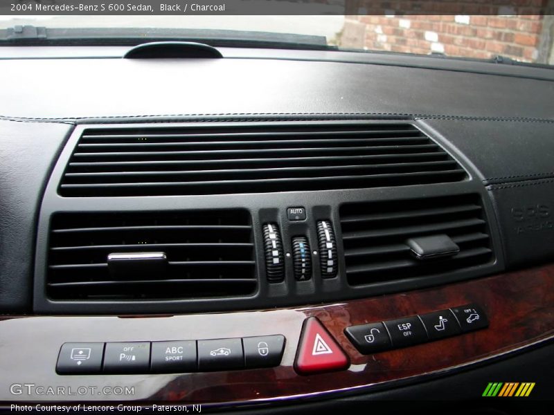 Black / Charcoal 2004 Mercedes-Benz S 600 Sedan