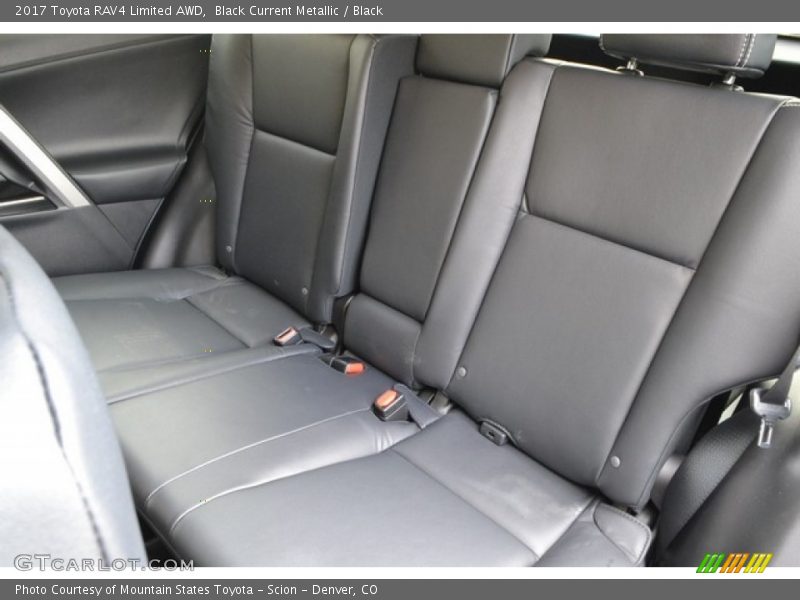 Rear Seat of 2017 RAV4 Limited AWD