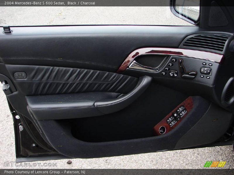 Black / Charcoal 2004 Mercedes-Benz S 600 Sedan