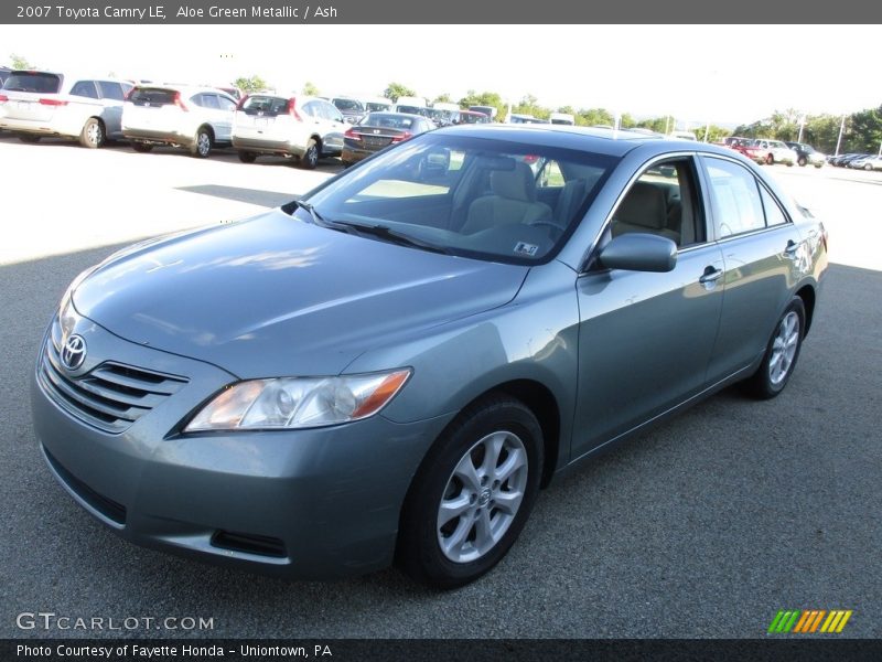 Aloe Green Metallic / Ash 2007 Toyota Camry LE