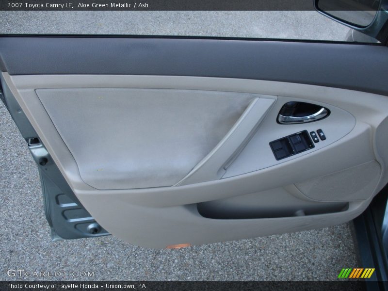 Aloe Green Metallic / Ash 2007 Toyota Camry LE