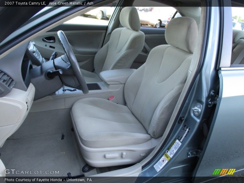 Aloe Green Metallic / Ash 2007 Toyota Camry LE