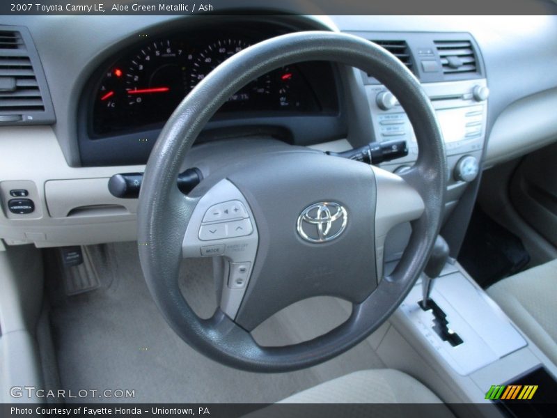 Aloe Green Metallic / Ash 2007 Toyota Camry LE