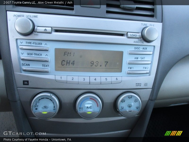 Aloe Green Metallic / Ash 2007 Toyota Camry LE