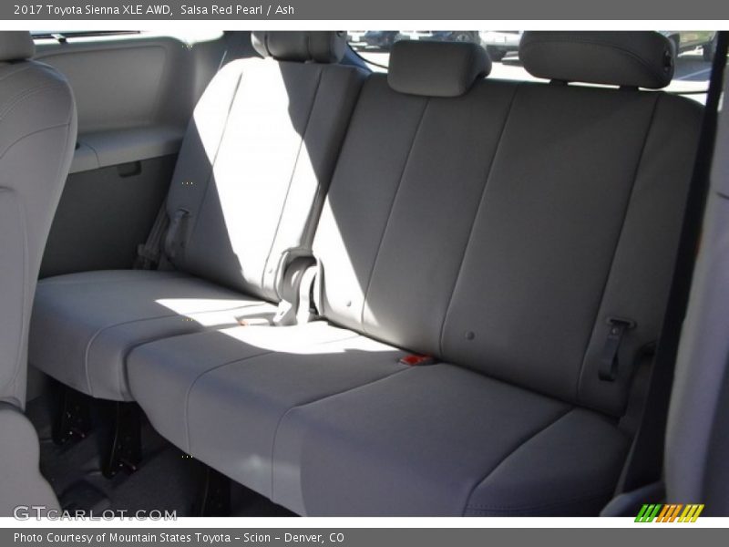 Salsa Red Pearl / Ash 2017 Toyota Sienna XLE AWD