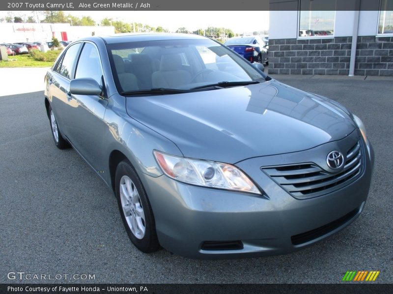 Aloe Green Metallic / Ash 2007 Toyota Camry LE