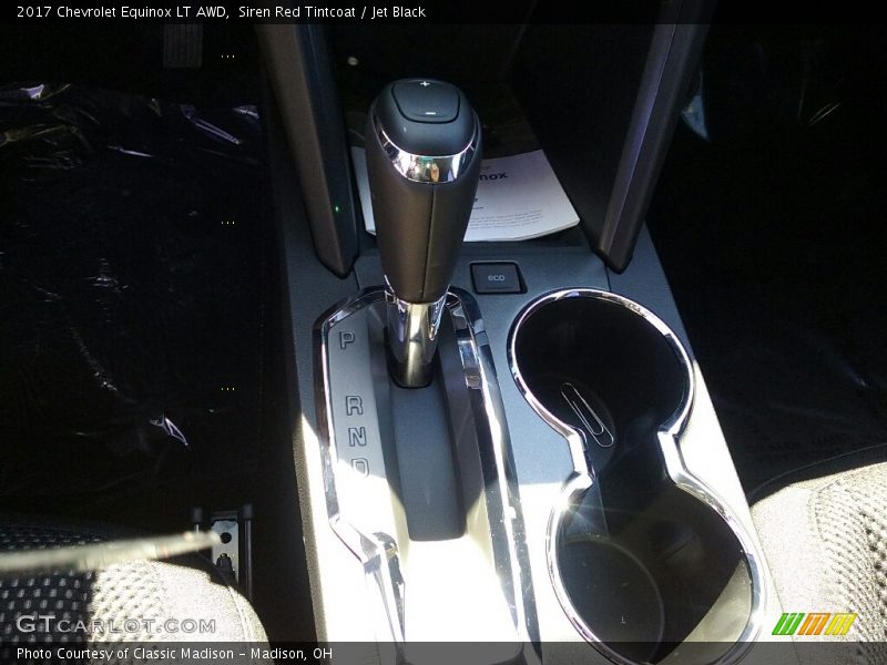 Siren Red Tintcoat / Jet Black 2017 Chevrolet Equinox LT AWD
