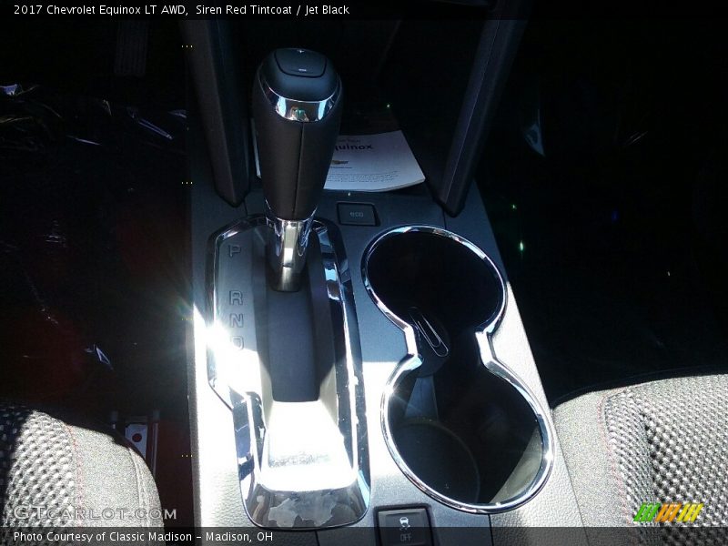 Siren Red Tintcoat / Jet Black 2017 Chevrolet Equinox LT AWD