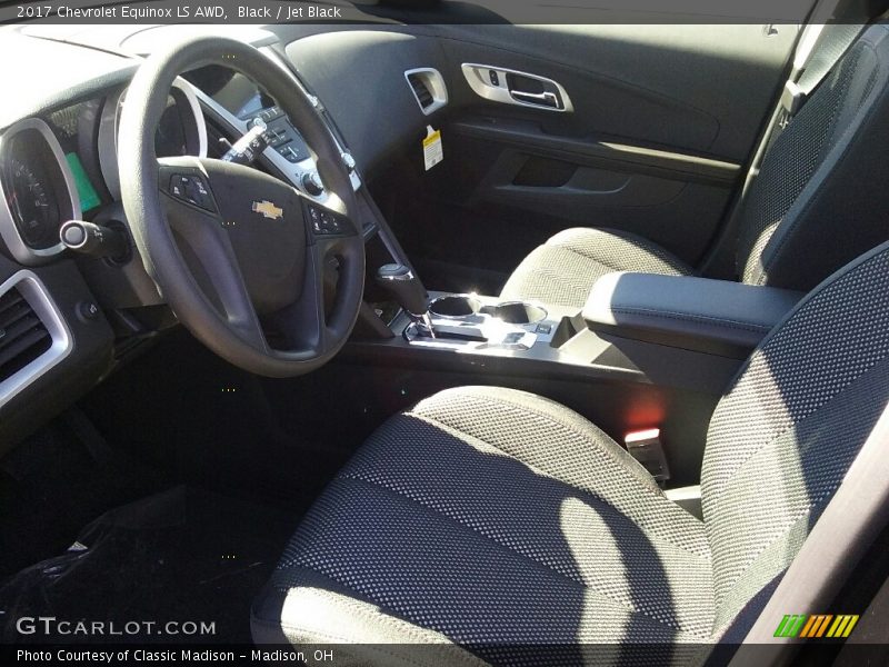 Black / Jet Black 2017 Chevrolet Equinox LS AWD