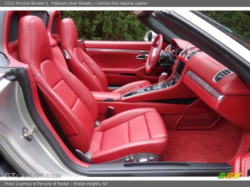 Front Seat of 2013 Boxster S