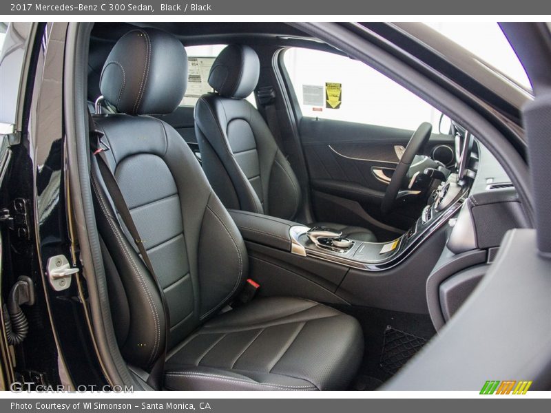  2017 C 300 Sedan Black Interior