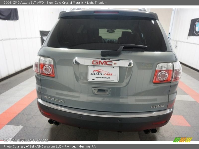 Blue-Gold Crystal Metallic / Light Titanium 2008 GMC Acadia SLT AWD