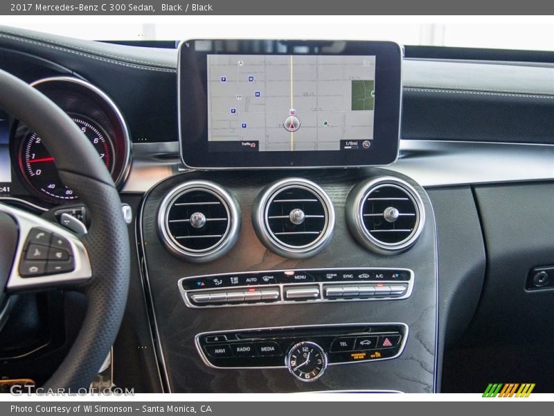 Controls of 2017 C 300 Sedan