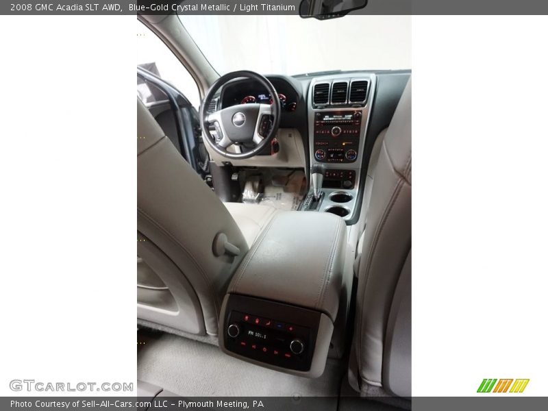 Blue-Gold Crystal Metallic / Light Titanium 2008 GMC Acadia SLT AWD