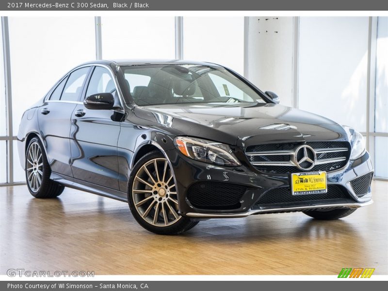 Front 3/4 View of 2017 C 300 Sedan
