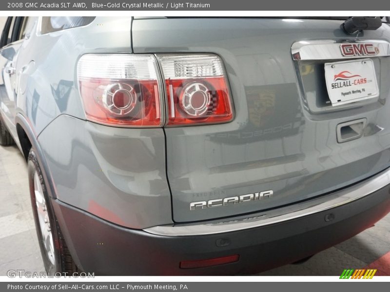 Blue-Gold Crystal Metallic / Light Titanium 2008 GMC Acadia SLT AWD