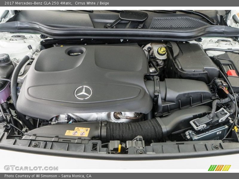 Cirrus White / Beige 2017 Mercedes-Benz GLA 250 4Matic