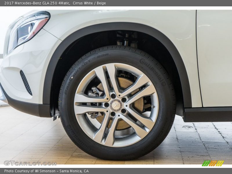 Cirrus White / Beige 2017 Mercedes-Benz GLA 250 4Matic