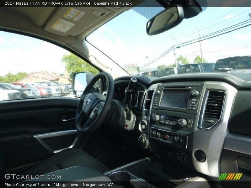 Cayenne Red / Black 2017 Nissan TITAN XD PRO-4X Crew Cab 4x4