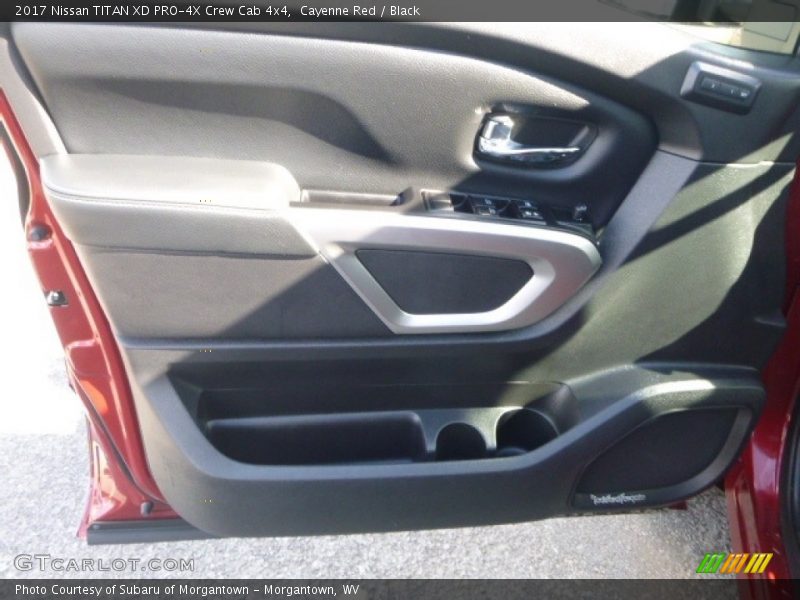 Cayenne Red / Black 2017 Nissan TITAN XD PRO-4X Crew Cab 4x4