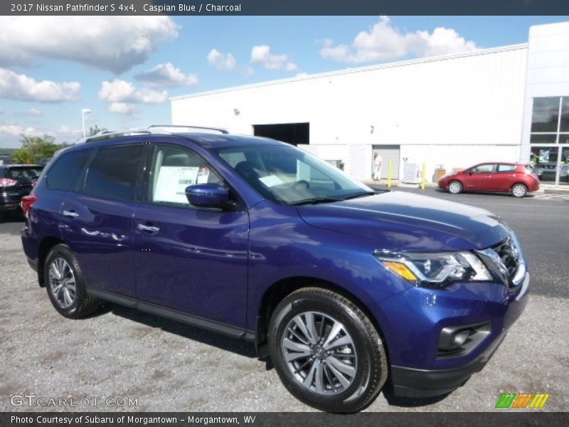 Caspian Blue / Charcoal 2017 Nissan Pathfinder S 4x4