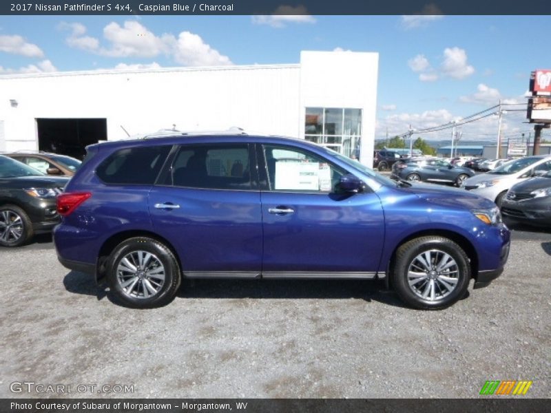 Caspian Blue / Charcoal 2017 Nissan Pathfinder S 4x4
